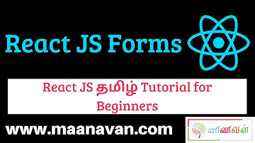 React JS Forms | #14 React JS Tamil Tutorial for Beginners