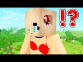 JJ Get Inside Girl with Body Swap in Minecraft - Maizen