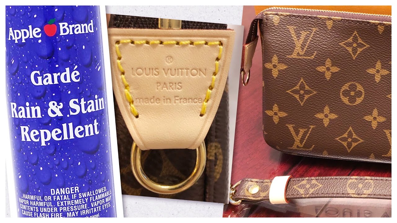 Louis vuitton vachetta waterstain