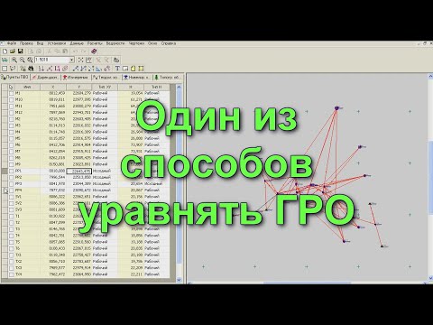 Уравнивание ГРО. ГЕОДЕЗИЧЕСКИЕ РАБОТЫ