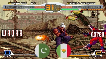 FT5 @svcsplus: W A Q A R (PK) vs daren (MX) [SNK vs Capcom Chaos Super Plus svc Fightcade] Feb 18