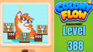 Colony Flow Level 388 Walkthrough Solution 