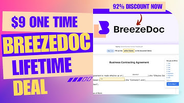 💥💥BreezeDoc Lifetime Deal | Secret to Getting Contracts Signed Faster | $9 Lifetime Deal | 92% Now