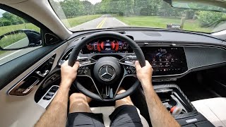 2024 Mercedes Benz E350 Pov Drive, Impressions And Asmr