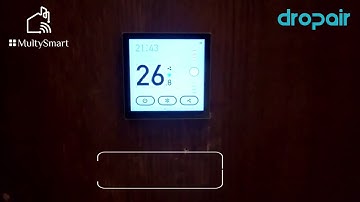 Installation case for Mitsubishi Electric works with a smart thermostat #smartthermostat