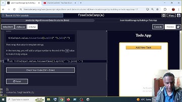 Learn localStorage by Building a Todo App step 17.