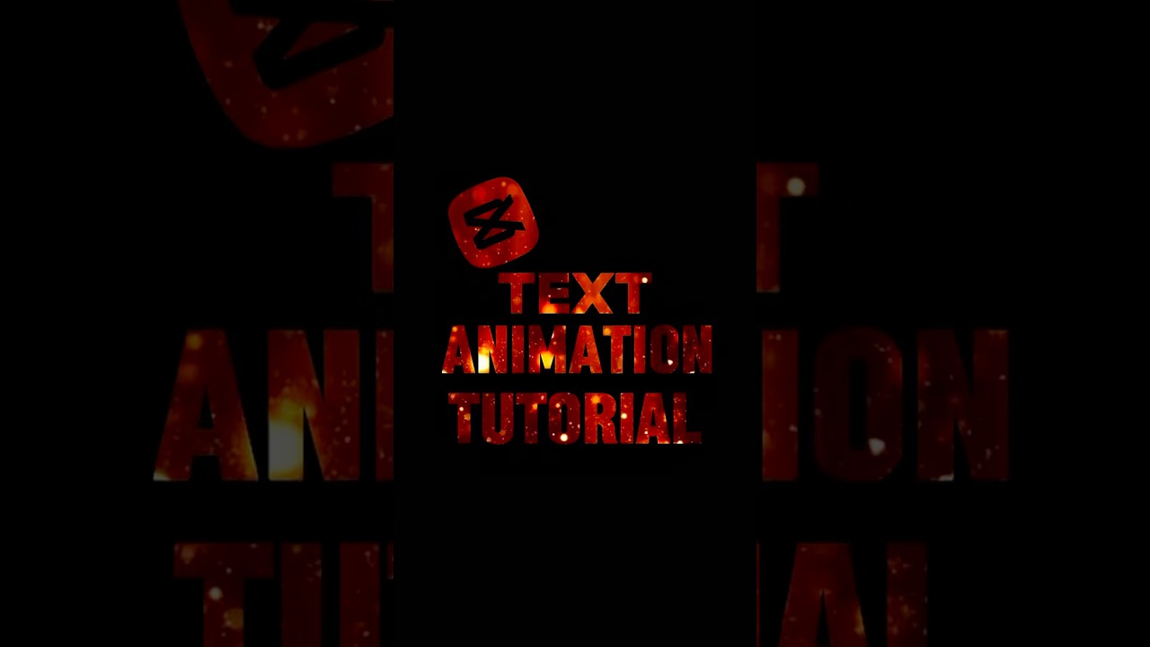 Text Animation Tutorial In CapCut 