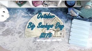 October Big Savings Day 10-2 Paycheck Cash Stuffing $275