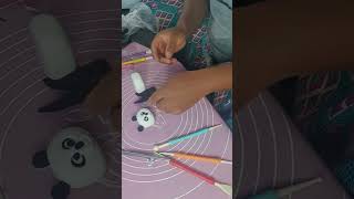 How To Mold Baby Panda For Cake Toppers