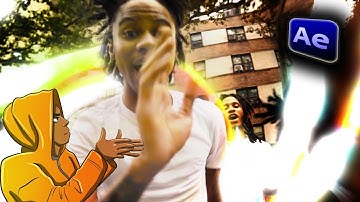 AFTER EFFECTS TUTORIAL: Swirl/Vortex Effect using the ROTOSCOPE  TOOL