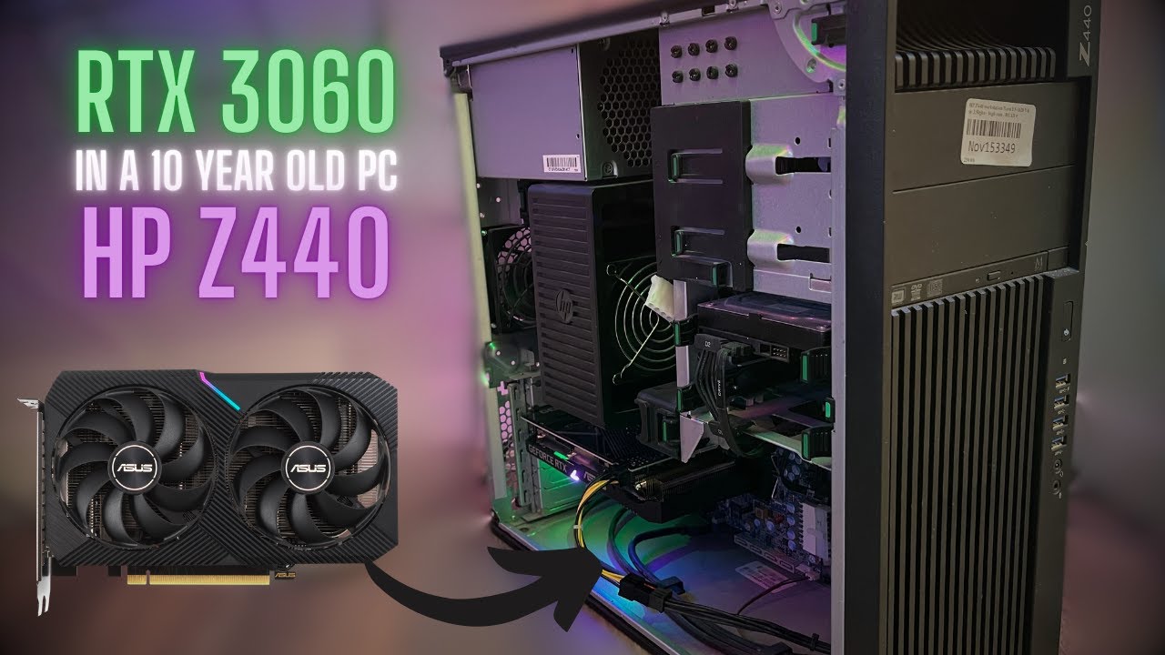Can a 10-Year-Old PC Handle an RTX 3060 in 2024? Ft. HP Z440