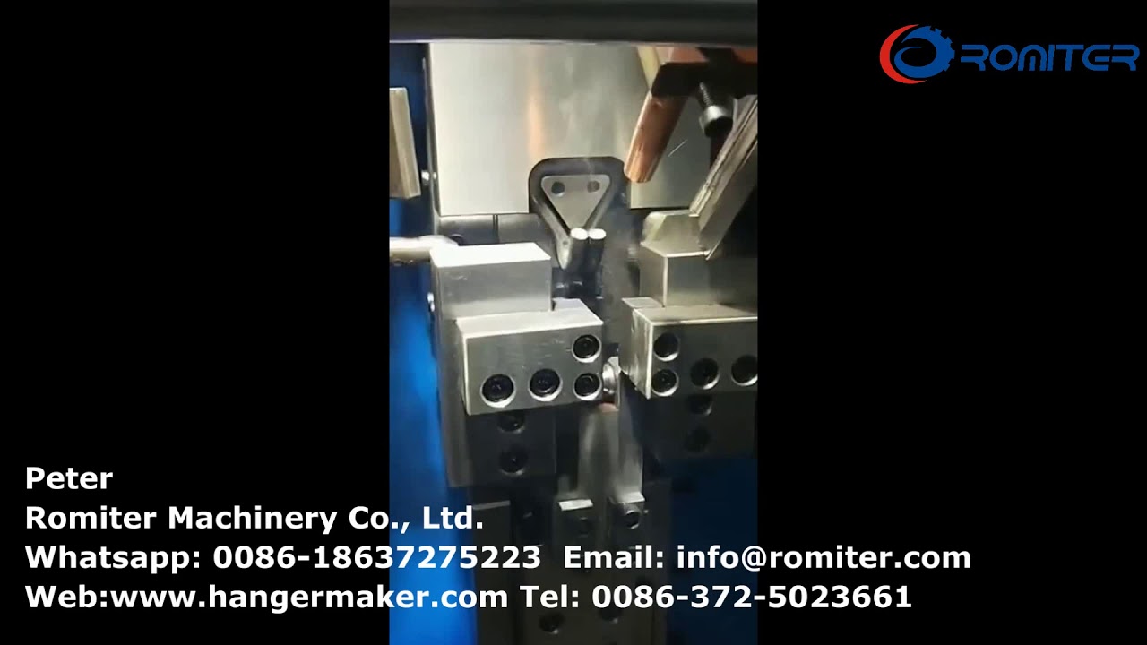 Automatic Double J Hook and Lashing Hook Making Machine with Welding ...