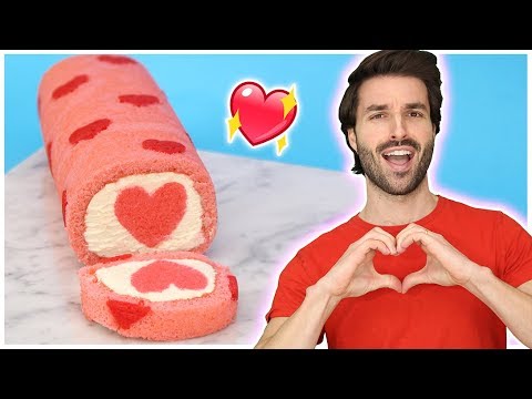 recette-roll-cake-st-valentin---gÂteau-surprise-❤️❤️❤️