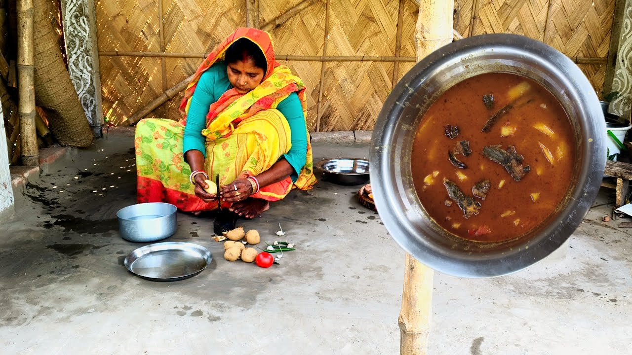 দেশি মাগুর মাছের আলু দিয়ে পাতলা ঝোল  😍🐟🐟 🥔😍