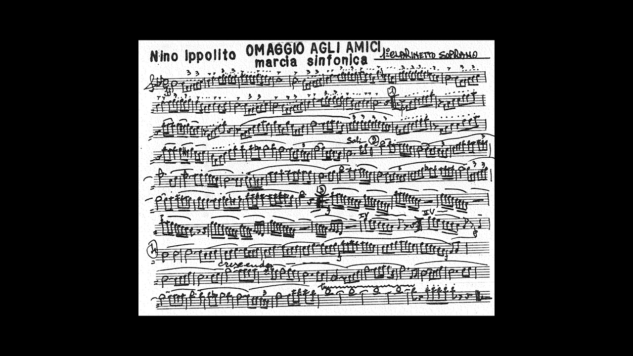 Omaggio agli amici - Nino Ippolito (Marcia sinfonica)