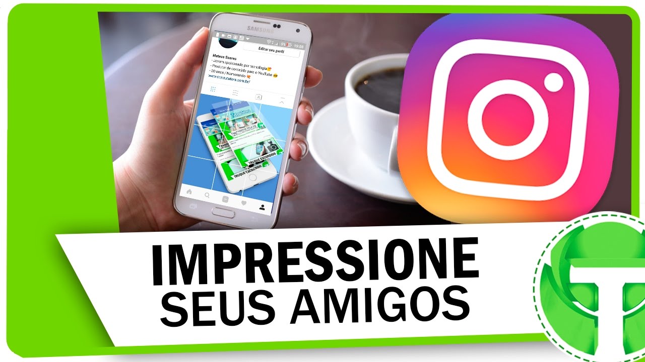 Como Impressionar Seus Amigos No Instagram Mosaico De Fotos YouTube