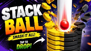 Stack Ball Live | High Score Challenge ✨🔥💪😱| #ASMR #PUZZLE #SATISFYING #SHORT #LIVE FEED