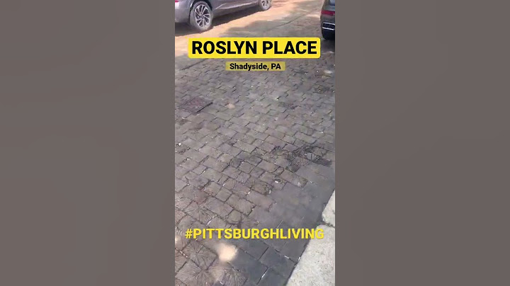 #historic Roslyn Place in Shadyside #pittsburgh #shorts #youtubeshorts