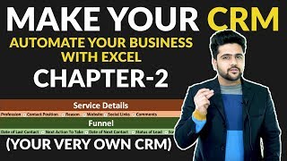 Make Your Own CRM with Excel | Chapter -2 screenshot 5