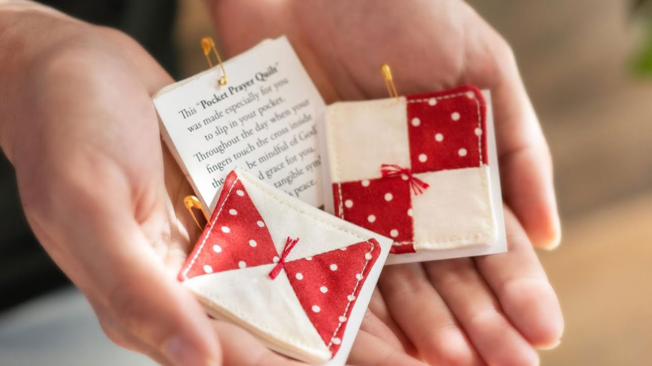 How to Make a Pocket Prayer Quilt | a Shabby Fabrics Tutorial | BlogTubeZ