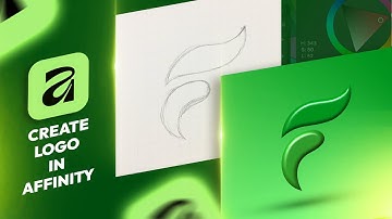 Create a Professional 3D Logo from Scratch | Affinity Designer Tutorial