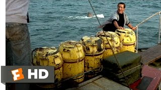 Jaws (1975) - Barrels Scene (5\/10) | Movieclips