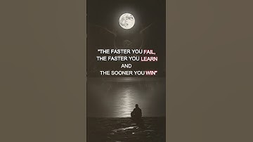 Why You Should Fail Fast to Succeed Faster