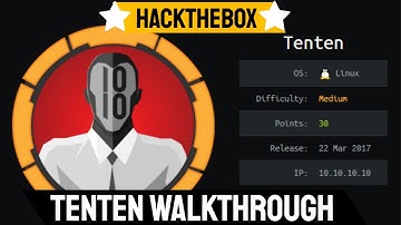 HackTheBox - Tenten | Noob To OSCP Episode #24 (Reuploaded)