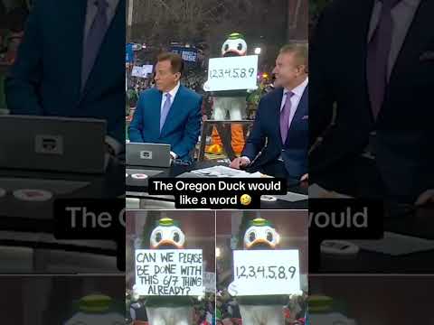 The Duck has a message for the 6-7 crowd