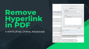 4 Ways to Remove Hyperlink in PDF (and ONLINE, FREE)