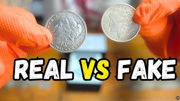MORGAN DOLLARS ➡️ Real vs Fake