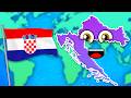 Explore the geography of croatia  countries of the world for kids  klt geography