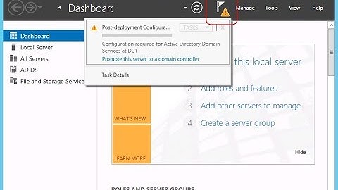 Lab 4.4 Install Active Directory AD DS Role and Promoting the Server to a Domain