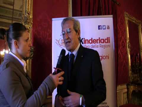 Kinderaidi 2015 - Messina (Costa tirrenica) intervista Sergio D'Antoni, Coni Sicilia