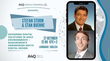 Stefan Sturm & Stan Bühne: Designing digital solutions in agile environments...