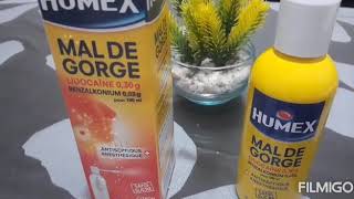 موضعي لعلاج Humex Mal De Gorge