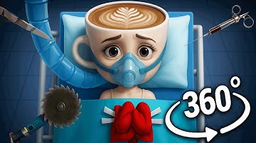 Italian Brainrot Animals and Ballerina Cappuccina Hospital | 360° VR