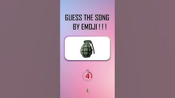 Thumbnail of GUESS THE SONG BY EMOJI CHALLENGE 🎤#music #subscribe #song