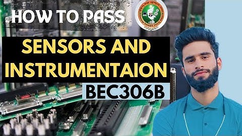 Sensors And Instrumentation Vtu 3rd Sem Important Questions 📝🔥