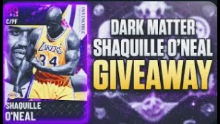 DARK MATTER *INVINCIBLE* SHAQUILLE O'NEAL GIVEAWAY! NBA 2K21 MYTEAM #AD