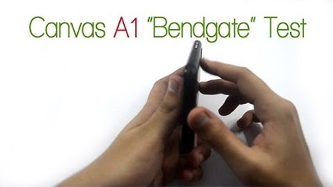 Micromax Canvas A1 - Android One Phone, Bend Test #BENDGATE