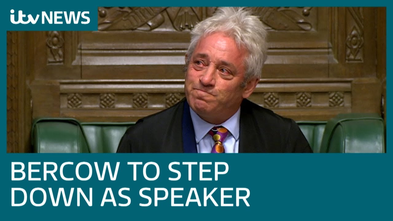 itv news readers John Bercow to stand down as Commons Speaker and as an MP | ITV News