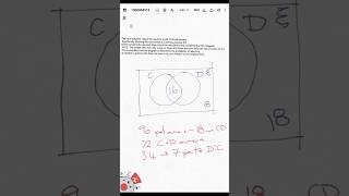 Predicted Question: Venn Diagram and probability. A simple trick to solve them all.
