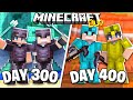 We Survived 400 Days in Minecraft on an Island - Duo Survival and Here's What Happened..