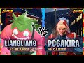 Sf6  s2  ranked 3 blanka  liang liang  vs ranked 5 cammy  pc6akira  street fighter 6 