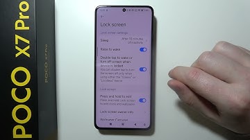 Poco X7 Pro - How to Turn On/Off Pocket Mode