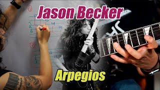 Video thumbnail of "Cómo tocar ARPEGIOS como JASON BECKER en GUITARRA 🎸"