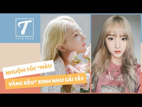 Video Nhuộm tóc màu vàng rêu xinh như các nàng tây - youtube