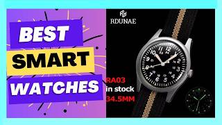 RDUNAE RA03 G10 34 5mm Retro Military Watch 316L Stainless Steel!168