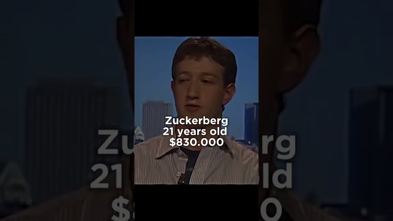 Mark Zuckerberg Net Worth Evolution #markzuckerberg #facebook #billionaire #viral